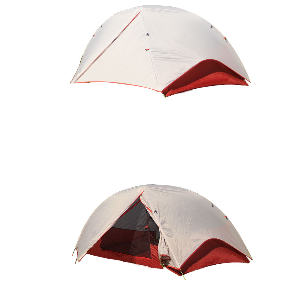Cheap Goat Tents 20D Double Layer Waterproof 2 Person Backpacking Tent For Camping Hiking Picnic Tents 